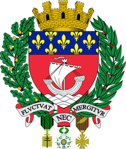 Герб Парижа, столицы Франции