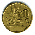 Реверс 50 центов ЮАР