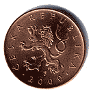 Аверс 10 крон Чехии