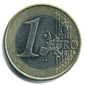 Аверс 1 евро Финляндии