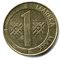 Реверс 1 марка Финляндии