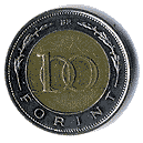 Реверс 100 форинтов Венгрии