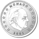 Реверс 2 евро Монако