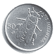 Реверс 50 стотин Словении