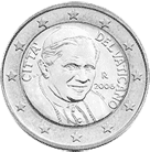 Реверс 2 евро Ватикана