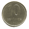 Реверс 10 сентаво Аргентины