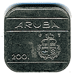 Аверс 50 центов Арубы