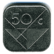 Реверс 50 центов Арубы