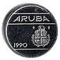 Аверс 5 центов Арубы