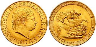 Суверен короля Георга III (1817 год)